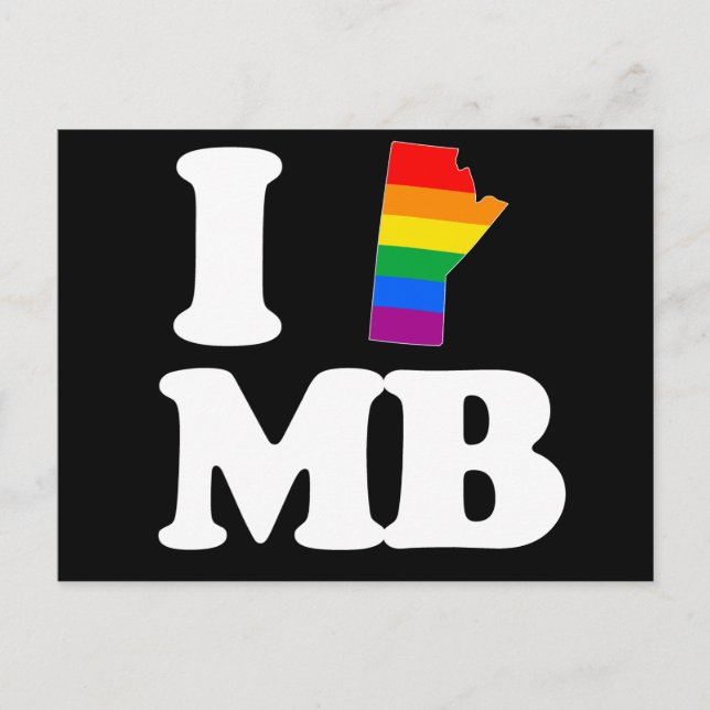 Cartão Postal EU AMO GAY MANITOBA - BRANCO -.png (Frente)