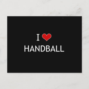 Cartão Postal Eu Amo Handebol