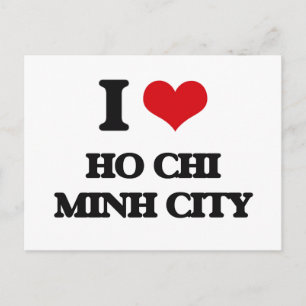 Cartão Postal Eu amo Ho Chi Minh City