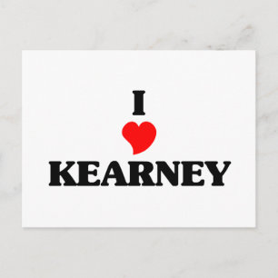 Cartão Postal Eu amo Kearney