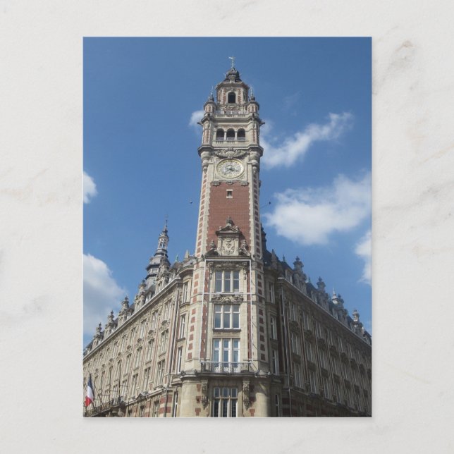 CARTÃO POSTAL EU AMO LILLE (Frente)