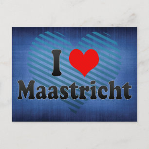 Cartão Postal Eu Amo Maastricht, Países Baixos