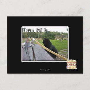 Cartão Postal Eu amo meu trabalho