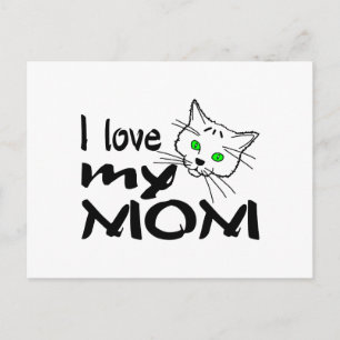 Cartão Postal Eu Amo Minha Mãe