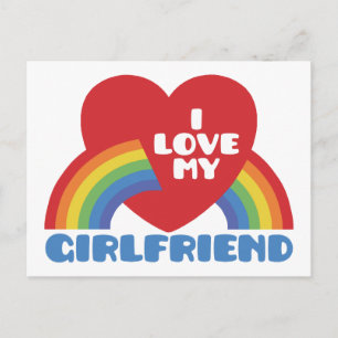 Cartão Postal Eu Amo Minha Namorada