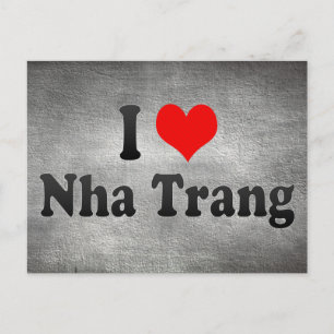 Cartão Postal Eu Amo Nha Trang, Viet Nam