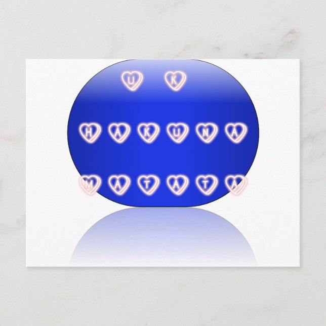 Cartão Postal Eu Amo O Reino Unido (Frente)