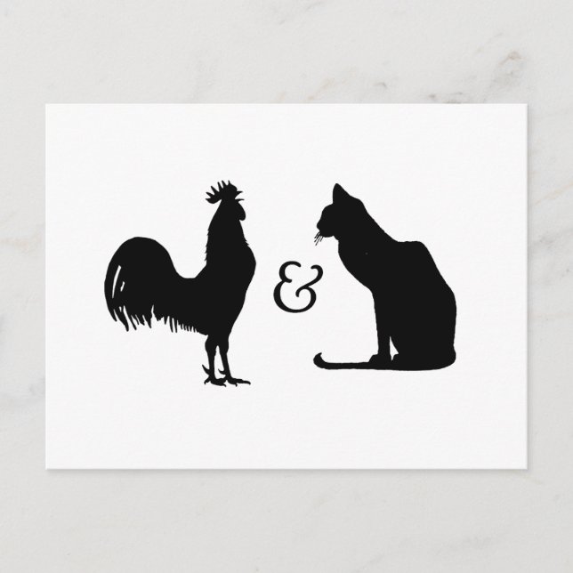 Cartão Postal Eu amo os dois (Frente)