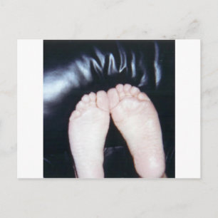 CARTÃO POSTAL EU AMO OS PÉS DELA