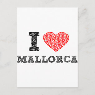 Cartão Postal Eu amo Palma de Mallorca