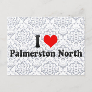 Cartão Postal Eu amo Palmerston North, Nova Zelândia