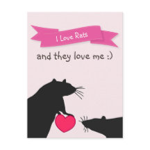 Eu amo ratos e eles me amam