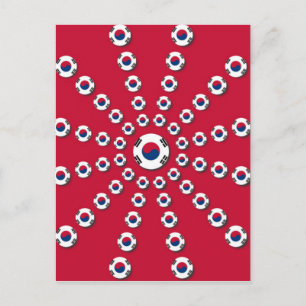 Cartão Postal Eu amo Red