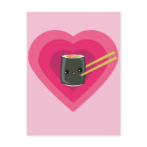 Eu Amo Sushi Kawaii Sushi Roll