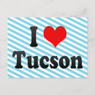 Cartão Postal Eu Amo Tucson, Estados Unidos