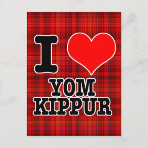 CARTÃO POSTAL EU AMO YOM KIPPUR