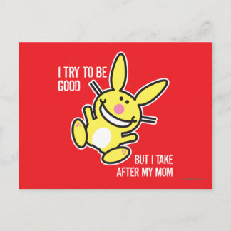 Cartão Postal Eu Atrás Da Minha Mãe