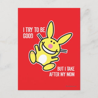 Cartão Postal Eu Atrás Da Minha Mãe
