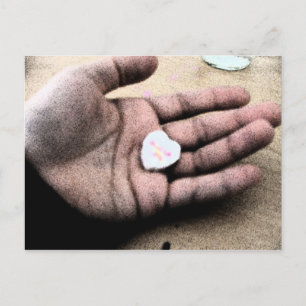 Cartão Postal eu carregar seu coração