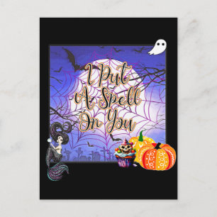 Cartão Postal Eu Coloquei Um Espelho Em Você - Halloween