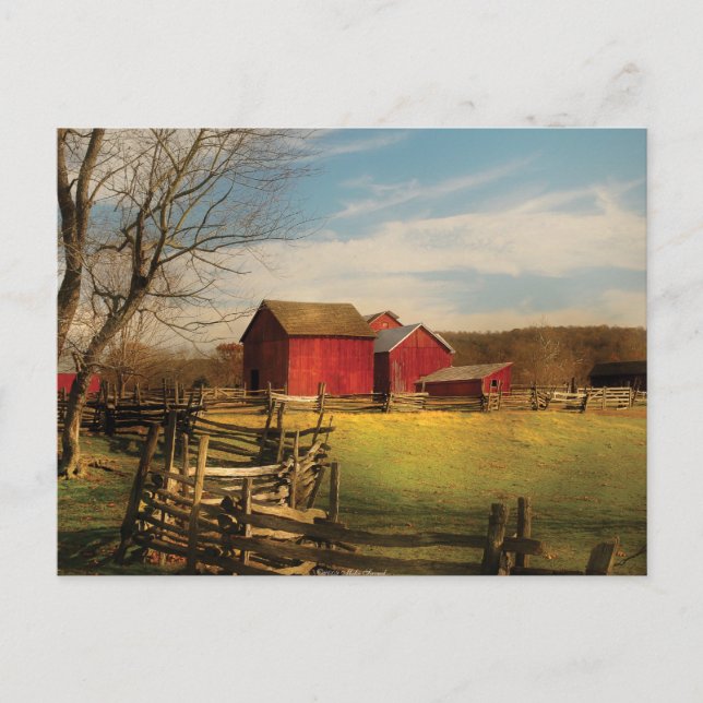 Cartão Postal Eu comprei a fazenda (Frente)