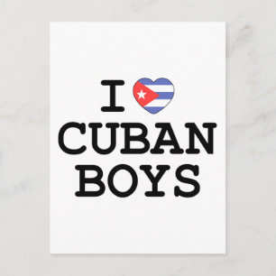 Cartão Postal Eu Corto Meninos Cubanos