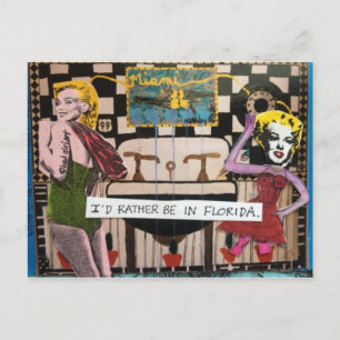 CARTÃO POSTAL, EU ESTARIA NA FLÓRIDA