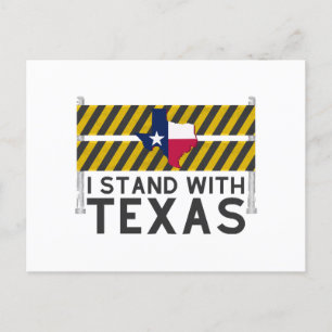 Cartão Postal Eu Fico Com O Texas