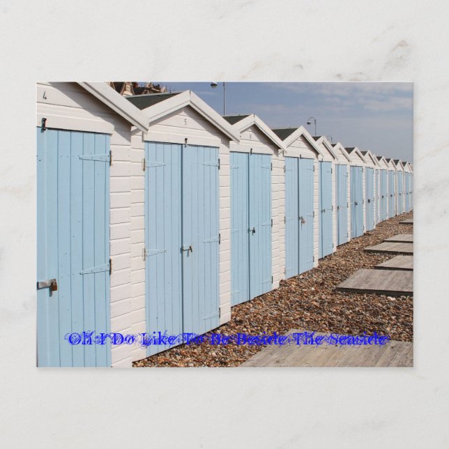 Cartão Postal Eu Gosto De Estar Ao Lado Da Costa (Frente)