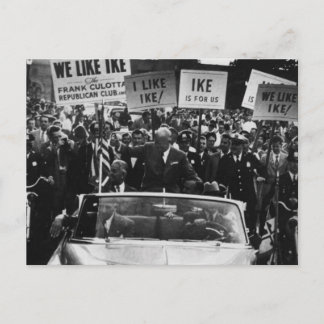 Cartão Postal Eu Gosto De Ike Dwight D. Campanha Eisenhower