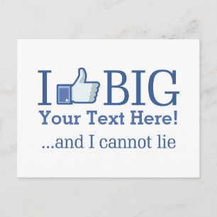 Cartão Postal Eu Gosto Muito Personalizado Do Seu Texto Facilmen