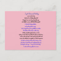 Eu me vesti hoje poema