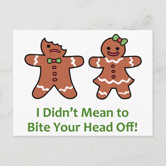 Cartão Postal Eu não queria (Frente)