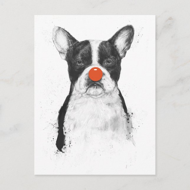 Cartão Postal Eu não sou seu palhaço (Frente)