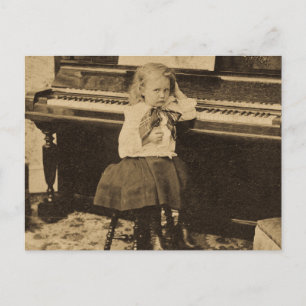 Cartão Postal Eu não vou praticar mais um minuto, Vintage Stere