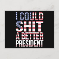 Eu Poderia Camiseta Um Presidente Melhor Anti Trum