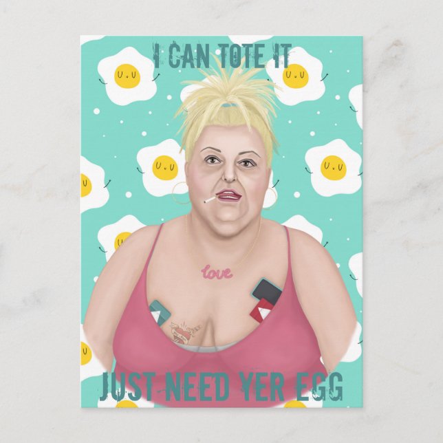 Cartão Postal Eu Posso Bolsa (Frente)