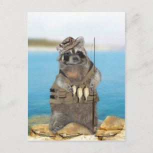 Cartão Postal Eu Preferencialmente A Pescar