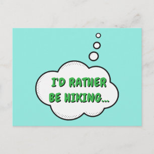 Cartão Postal Eu Preferencialmente De Caminhar