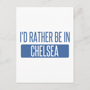 Cartão Postal Eu preferencialmente em Chelsea