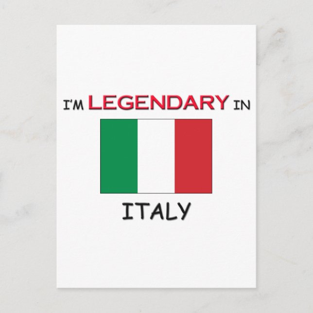 Cartão Postal Eu Preferencialmente Em ITÁLIA (Frente)