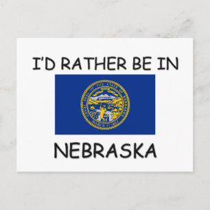 Cartão Postal Eu preferencialmente em Nebraska