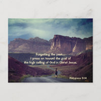 Eu pressiono em direção ao gol Philippians 3:14 Bí