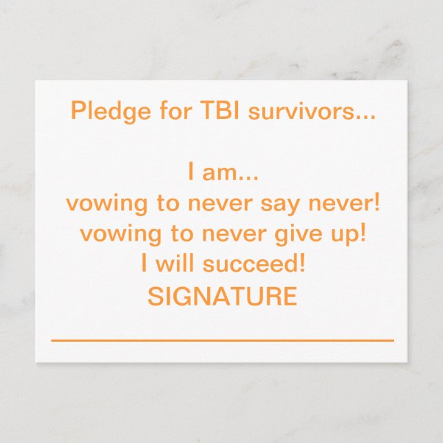 Cartão Postal Eu Prometo... (Frente)