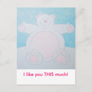 Cartão Postal Eu quero uma charada!