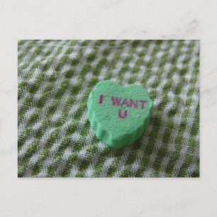 Cartão Postal Eu Quero Você