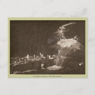 Cartão Postal eu sou o eggman