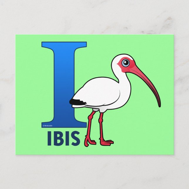 Cartão Postal Eu sou para Ibis (Frente)