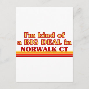 Cartão Postal Eu sou um tipo de grande negócio em Norwalk