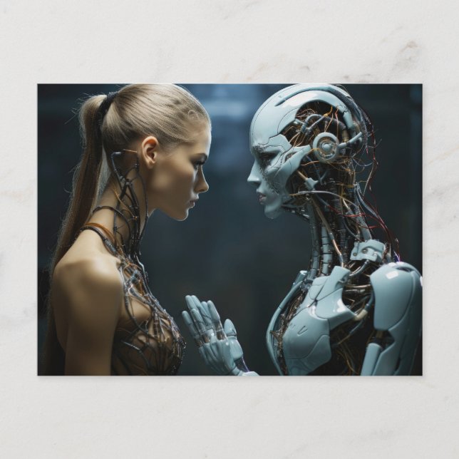 Cartão Postal Eu Sou Você, Como Você Sou Eu (Frente)